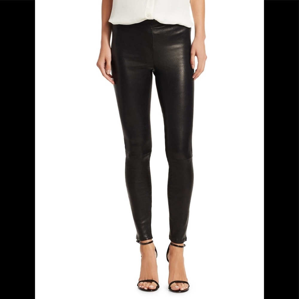J Brand 100% Lambskin Leather leggings NWT